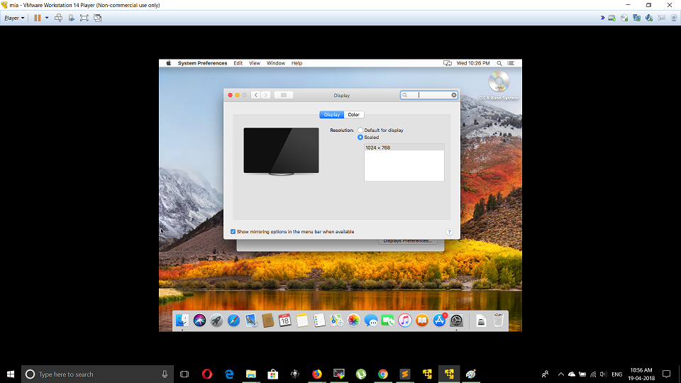 mac os image for vmware workstation